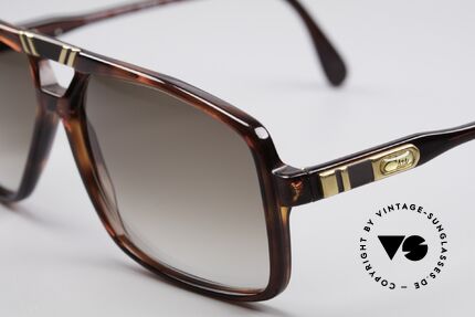 Cazal 637 1980er HipHop Sonnenbrille, Gr. 58/13, ungetragen (wie alle unsere Cazals), Passend für Herren
