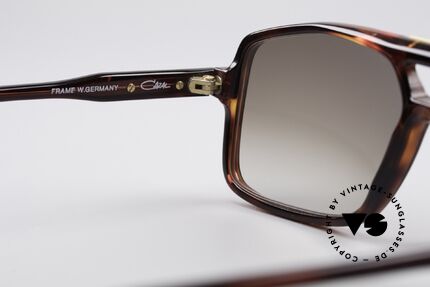 Cazal 637 1980er HipHop Sonnenbrille, Sonnengläser können beliebig ersetzt werden!, Passend für Herren