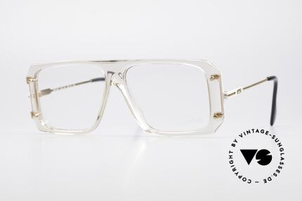 Cazal 633 Vintage Promi Brille 80er, vintage CAZAL Promi-Brille von 1988 in Gr. 58/12, Passend für Herren