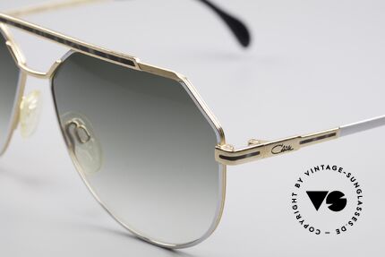Cazal 733 Goldplattierte Sonnenbrille, 2. hand Modell in einem tollen vintage Zustand + Etui, Passend für Herren