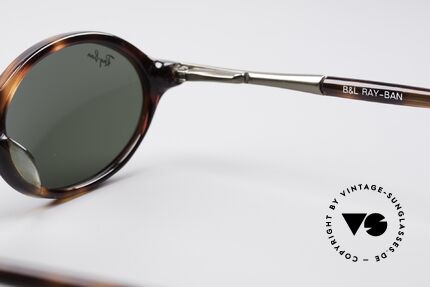 Ray Ban Gatsby Plastic Oval Bausch Lomb USA B&L Brille, ein altes Original mit vollständiger Verpackung, Passend für Herren und Damen