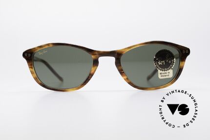 Ray Ban Gatsby Plastic Tea Cup Bausch Lomb USA B&L Brille, 1990er Ray-Ban (B&L) Designer-Sonnenbrille, Passend für Herren und Damen