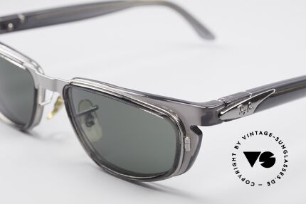Ray Ban Spinal Tap Square Flat Bausch Lomb USA B&L Brille, B&L Bausch & Lomb Qualitätsgläser (100% UV), Passend für Herren