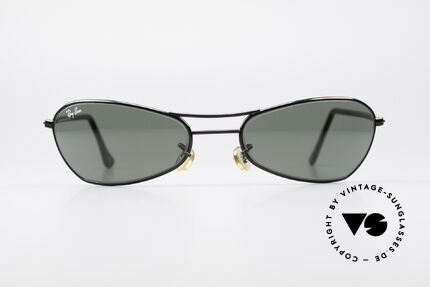 Ray Ban Fugitives Metal Modified Oval 90er Bausch & Lomb Brille, sportlich-futuristische Sonnenbrille von Ray Ban, Passend für Herren