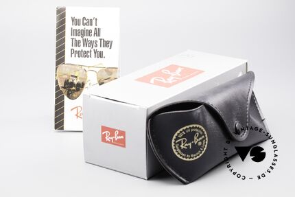 Ray Ban Fugitives Metal Modified Oval 90er Bausch & Lomb Brille, Größe: medium, Passend für Herren