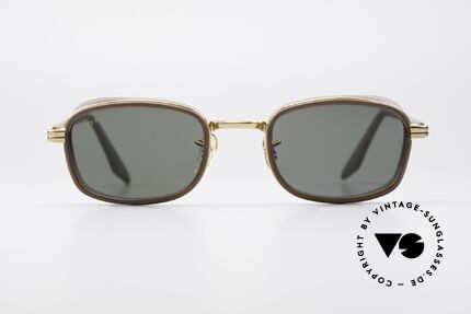 Ray Ban Sidestreet Combo Square Bausch & Lomb Sonnenbrille, rare RAY-BAN Unisex-Sonnenbrille von 1996/1997, Passend für Herren und Damen