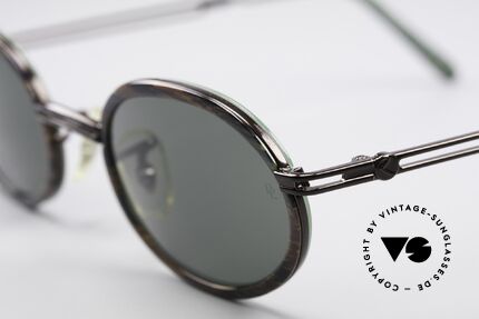Ray Ban Rituals Combo Oval 90er Ray Ban Sonnenbrille, G15 Mineralgläser noch mit der alten B&L-Gravur, Passend für Herren und Damen