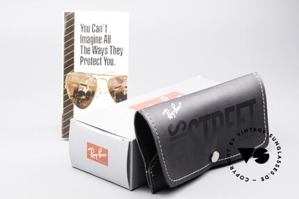 Ray Ban Rituals Combo Oval 90er Ray Ban Sonnenbrille, KEINE Retrosonnenbrille (20 Jahre altes Original), Passend für Herren und Damen