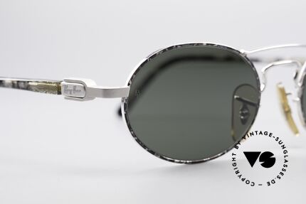 Ray Ban Chaos Oval 90er B&L USA Brille W2009, ungetragenes B&L Einzelstück in eleganter Kolorierung, Passend für Herren und Damen