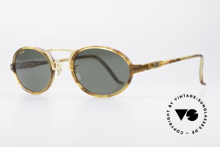 Ray Ban Cheyenne Style III Ovale B&L USA Sonnenbrille, edler Rahmen mit Mineralgläser von Bausch & Lomb, Passend für Herren und Damen