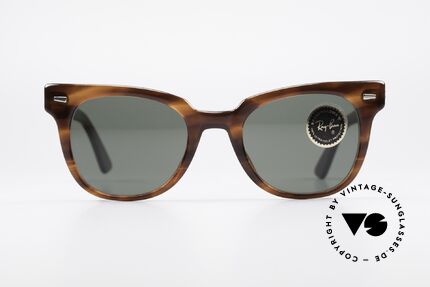 Ray Ban Meteor 80er Vintage USA Sonnenbrille, zeitloses, klassisches Design in Top-Qualität, Passend für Herren und Damen