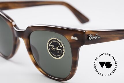 Ray Ban Meteor 80er Vintage USA Sonnenbrille, KEINE Retrobrille; sondern ein altes Original!, Passend für Herren und Damen