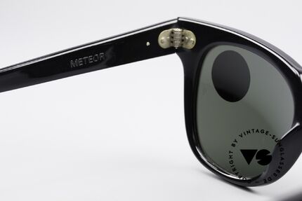 Ray Ban Meteor Alte 80er USA Sonnenbrille, die Fassung kann auch optisch verglast werden, Passend für Herren und Damen