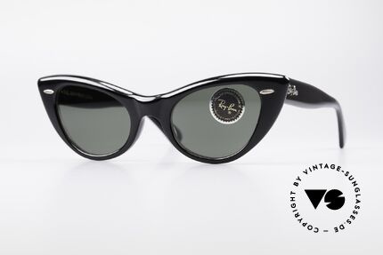 Ray Ban Lisbon B&L USA Cateye Sonnenbrille, zauberhaftes Damenmodell von RAY-BAN, USA, B&L, Passend für Damen