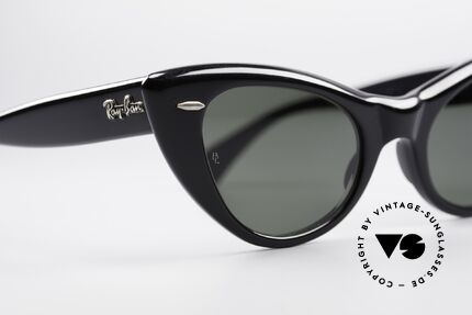 Ray Ban Lisbon B&L USA Cateye Sonnenbrille, KEINE Retrosonnenbrille, 100% vintage 80er Original, Passend für Damen