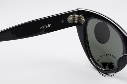 Ray Ban Lisbon B&L USA Cateye Sonnenbrille, die Fassung könnte ggf. auch optisch verglast werden, Passend für Damen