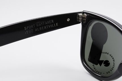 Ray Ban Wayfarer I Olympia 1992 Albertville, Größe: medium, Passend für Herren und Damen