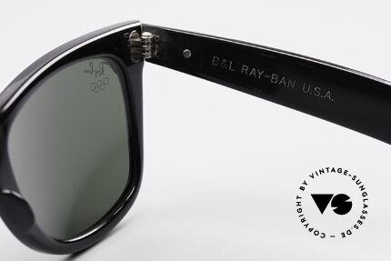 Ray Ban Wayfarer I Olympia 1992 Albertville, Größe: medium, Passend für Herren und Damen