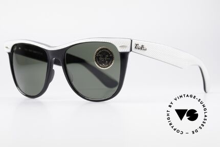 Ray Ban Wayfarer II Der Sonnenbrillen Klassiker, berühmte Filmsonnenbrille der 80er Jahre; Kult!, Passend für Herren und Damen
