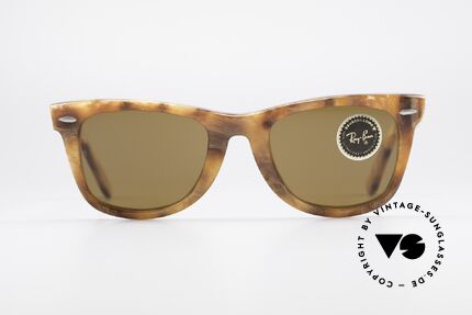 Ray Ban Wayfarer I Limited Edition Blond Frost, in den 80ern getragen v. Don Johnson in 'Miami Vice', Passend für Herren und Damen Ray Ban Wayfarer I Limited Edition Blond Frost, in den 80ern getragen v. Don Johnson in 'Miami Vice', Passend für Herren und Damen