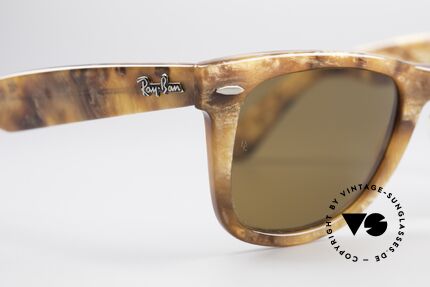 Ray Ban Wayfarer I Limited Edition Blond Frost, ungetragen (wie alle unsere alten Wayfarer-Unikate), Passend für Herren und Damen Ray Ban Wayfarer I Limited Edition Blond Frost, ungetragen (wie alle unsere alten Wayfarer-Unikate), Passend für Herren und Damen