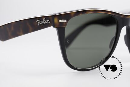 Ray Ban Wayfarer II Sonnenbrille Klassiker 80er, KEINE retro Sonnenbrille, 100% vintage Original, Passend für Herren und Damen