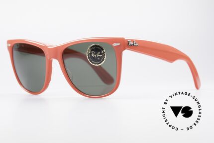 Ray Ban Wayfarer II Rare USA Wayfarer Pupurrot, äußerst rare Damen-Version in tollem Purpur-Rot, Passend für Damen