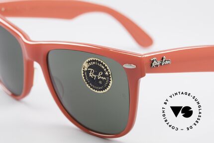 Ray Ban Wayfarer II Rare USA Wayfarer Pupurrot, ungetragen (wie alle unsere alten B&L Ray-Bans), Passend für Damen