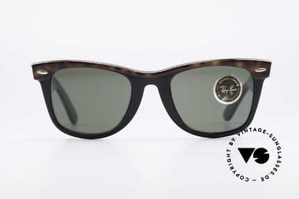 Ray Ban Wayfarer I 80er B&L USA Sonnenbrille, u.a. getragen von Don Johnson in "MIAMI VICE", Passend für Herren und Damen