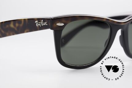 Ray Ban Wayfarer I 80er B&L USA Sonnenbrille, ungetragene Rarität; inzwischen ein Sammlerstück, Passend für Herren und Damen