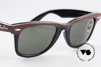 Ray Ban Wayfarer I Limitierte Leder Sonnenbrille, Größe: medium, Passend für Herren und Damen Ray Ban Wayfarer I Limitierte Leder Sonnenbrille, Größe: medium, Passend für Herren und Damen