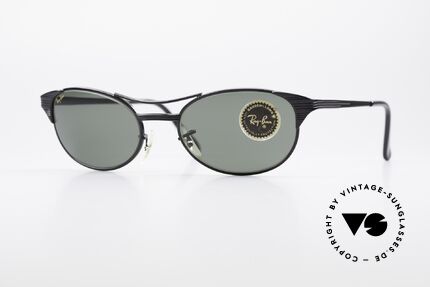 Ray Ban Signet Oval Alte B&L USA 80er Sonnenbrille, original 80er Sonnenbrille von RAY-BAN, USA, Passend für Herren und Damen