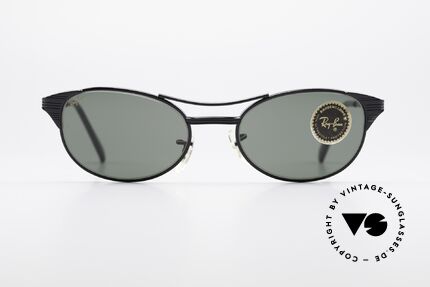 Ray Ban Signet Oval Alte B&L USA 80er Sonnenbrille, Bausch&Lomb G-15 Qualitätsgläser (100% UV), Passend für Herren und Damen