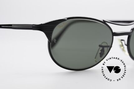 Ray Ban Signet Oval Alte B&L USA 80er Sonnenbrille, ungetragen (wie alle unsere vintage B&L Brillen), Passend für Herren und Damen