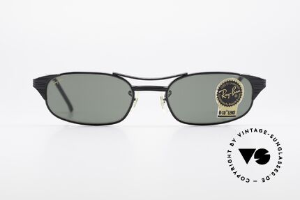 Ray Ban Signet Square Alte B&L USA 80er Sonnenbrille, Bausch&Lomb G-15 Qualitätsgläser (100% UV), Passend für Herren und Damen