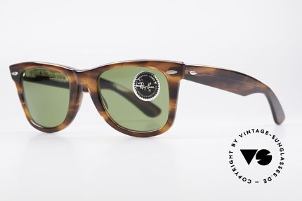 Ray Ban Wayfarer I 40 Years Rare Limited Special Edition, heute so oft kopiert und nie erreicht; echt vintage!, Passend für Herren und Damen