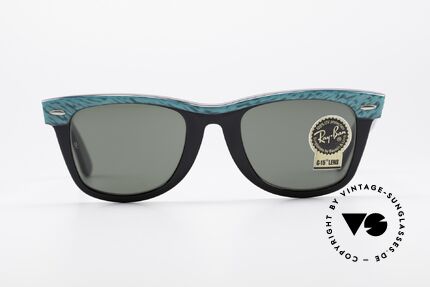 Ray Ban Wayfarer I B&L USA Sonnenbrille 80er, u.a. getragen von Don Johnson in "MIAMI VICE", Passend für Herren und Damen