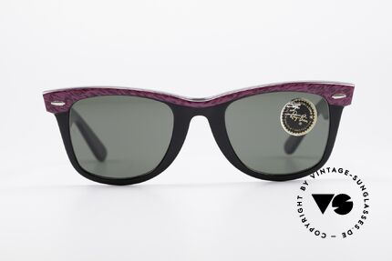 Ray Ban Wayfarer I 80er Sonnenbrille B&L USA, u.a. getragen von Don Johnson in "MIAMI VICE", Passend für Damen Ray Ban Wayfarer I 80er Sonnenbrille B&L USA, u.a. getragen von Don Johnson in "MIAMI VICE", Passend für Damen