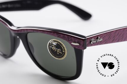 Ray Ban Wayfarer I 80er Sonnenbrille B&L USA, mit Bausch&Lomb Mineralgläsern; 100% UV Schutz, Passend für Damen Ray Ban Wayfarer I 80er Sonnenbrille B&L USA, mit Bausch&Lomb Mineralgläsern; 100% UV Schutz, Passend für Damen