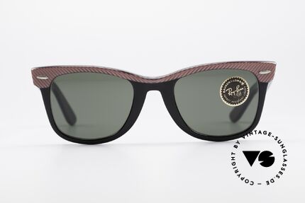 Ray Ban Wayfarer I Original B&L Wayfarer USA, Bausch & Lomb Qualitätsgläser (100% UV-Schutz), Passend für Damen Ray Ban Wayfarer I Original B&L Wayfarer USA, Bausch & Lomb Qualitätsgläser (100% UV-Schutz), Passend für Damen