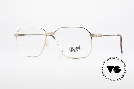 Persol Morris 90er Vintage Brillengestell, VINTAGE Persol Herren-Brille der 1990er, Passend für Herren