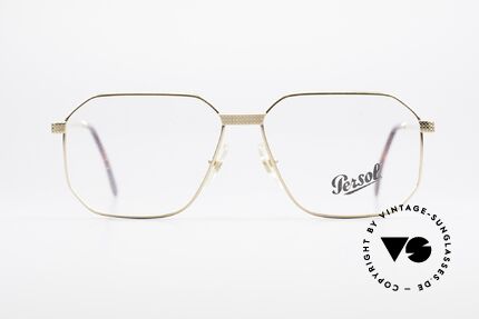 Persol Morris 90er Vintage Brillengestell, perfekte Passform; markant in Gr. 58-14, Passend für Herren