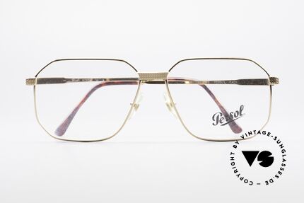Persol Morris 90er Vintage Brillengestell, die Fassung kann beliebig verglast werden, Passend für Herren