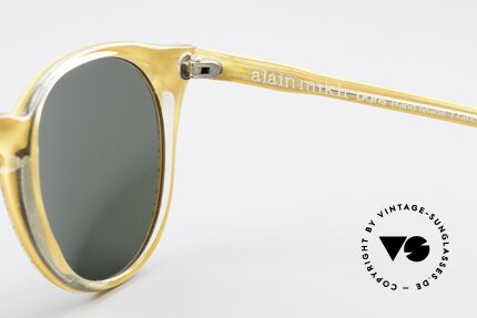 Alain Mikli 034 / 210 Designer Panto Sonnenbrille, KEINE Retromode, sondern ein altes Mikli-Original, Passend für Herren und Damen