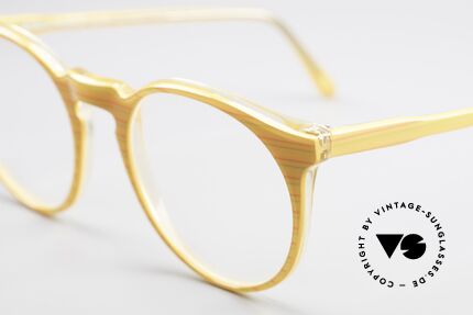 Alain Mikli 034 / 210 Vintage Designer Pantobrille, ungetragen (wie alle unsere 1980er vintage Brillen), Passend für Herren und Damen