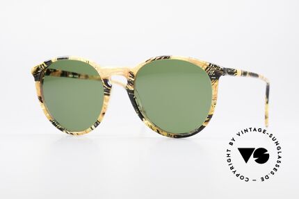 Alain Mikli 901 / 393 Bernstein Optik Panto Brille, elegante ALAIN MIKLI Paris Designer-Sonnenbrille, Passend für Herren und Damen