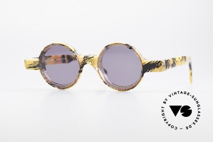 Alain Mikli 0150 / 393 Runde Designer Sonnenbrille, zeitlos runde Alain Mikli Paris Designer-Sonnenbrille, Passend für Herren und Damen