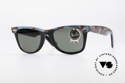 Ray Ban Wayfarer I Original Mosaic Wayfarer USA, WAYFARER = der Ray Ban Klassiker 'made in USA', Passend für Herren und Damen Ray Ban Wayfarer I Original Mosaic Wayfarer USA, WAYFARER = der Ray Ban Klassiker 'made in USA', Passend für Herren und Damen