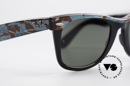 Ray Ban Wayfarer I Original Mosaic Wayfarer USA, KEINE retro Sonnenbrille, 100% vintage ORIGINAL, Passend für Herren und Damen Ray Ban Wayfarer I Original Mosaic Wayfarer USA, KEINE retro Sonnenbrille, 100% vintage ORIGINAL, Passend für Herren und Damen