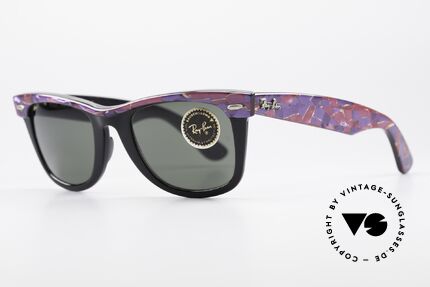 Ray Ban Wayfarer I 40 Jahre Alte USA Ray-Ban, berühmte Filmsonnenbrille der 80er Jahre; Kult!, Passend für Herren und Damen